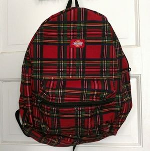 Dickie's Plaid Backpack